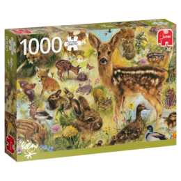 Rien Poortvliet Puzzle YOUNG WILDLIFE
