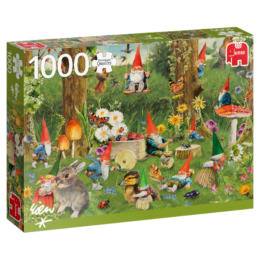 Rien Poortvliet Puzzle GNOMES AT The EDGE of the FOREST