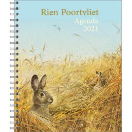 Rien Poortvliet bureau-agenda KONIJNEN 2021