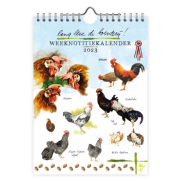 Rien Poortvliet weeknotitiekalender LANG LEVE DE BOERDERIJ 2023