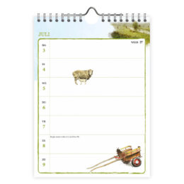 Rien Poortvliet weeknotitiekalender LANG LEVE DE BOERDERIJ 2023
