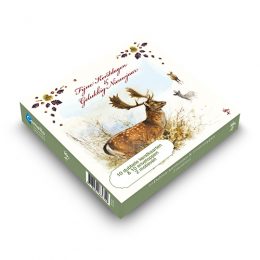Rien Poortvliet kerstboxje natuur BRANDGANZEN – JONGE VOSSEN