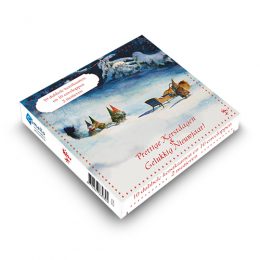 Rien Poortvliet kerstboxje kabouter  KLOK – KERSTGROET