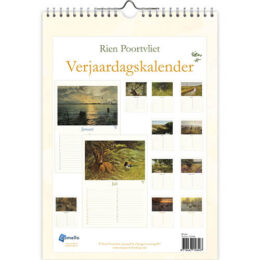 Rien Poortvliet natuur A4 verjaardagskalender