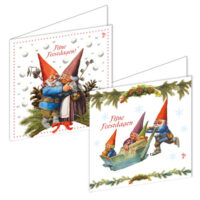Rien Poortvliet kerstboxje KABOUTERKNUFFEL – SLEEEN