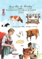 Rien Poortvliet Week Note Calendar LONG LIVE THE FARM COWS 2020