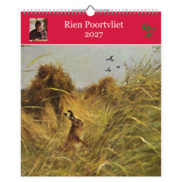 Poortvliet kalender groot Haas 2027