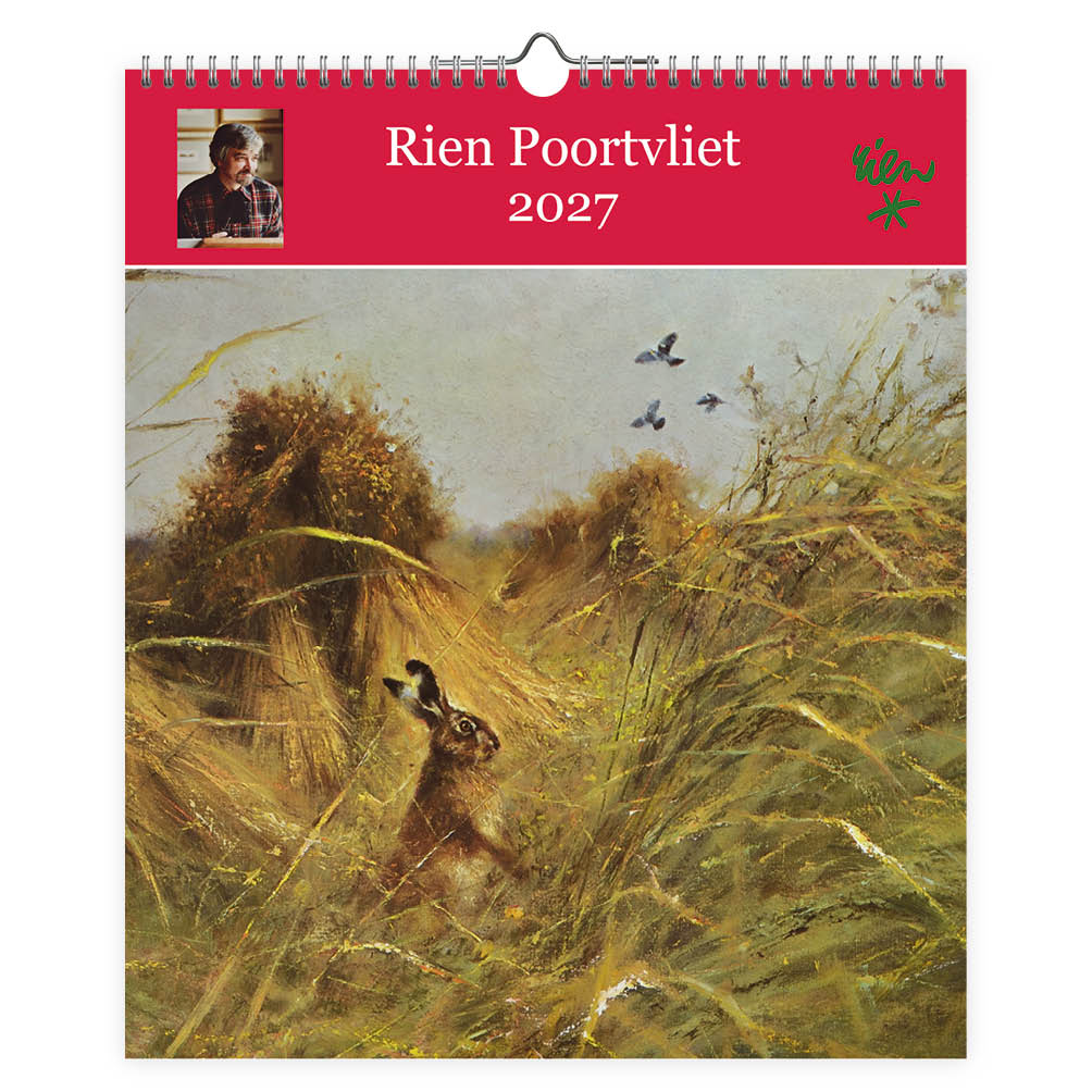 Poortvliet kalender groot Haas 2027