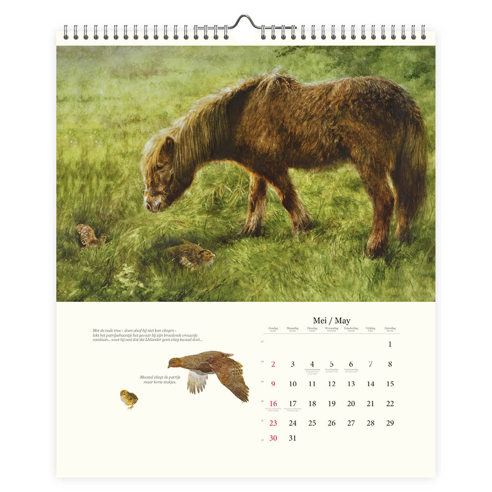 Poortvliet kalender groot Haas 2027 - Afbeelding 2