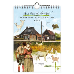 Rien Poortvliet LLDB WEEKnotitiekalender Boerenliefde 2027
