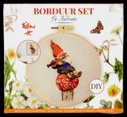 Rien Poortvliet kabouter borduurset