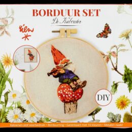 Rien Poortvliet kabouter borduurset