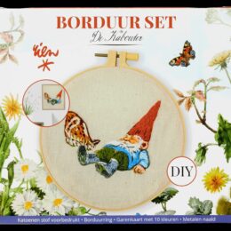 Rien Poortvliet kabouter borduurset