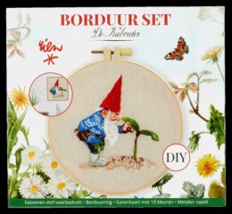 Rien Poortvliet kabouter borduurset